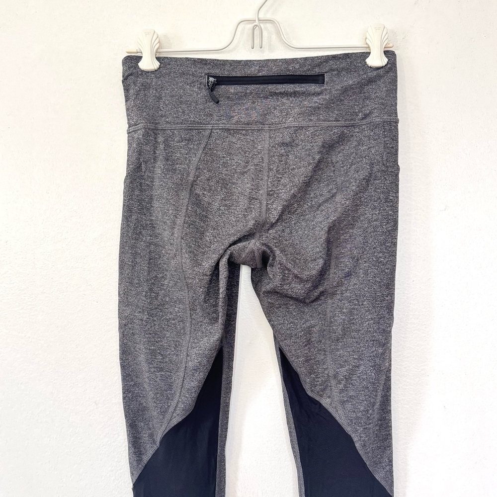 Lululemon X SoulCycle Gray Leggings Performance Stretch Sz 4 - Picture 7 of 12